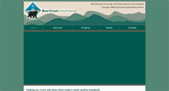 Desktop Screenshot of bearcreekenvironmental.com